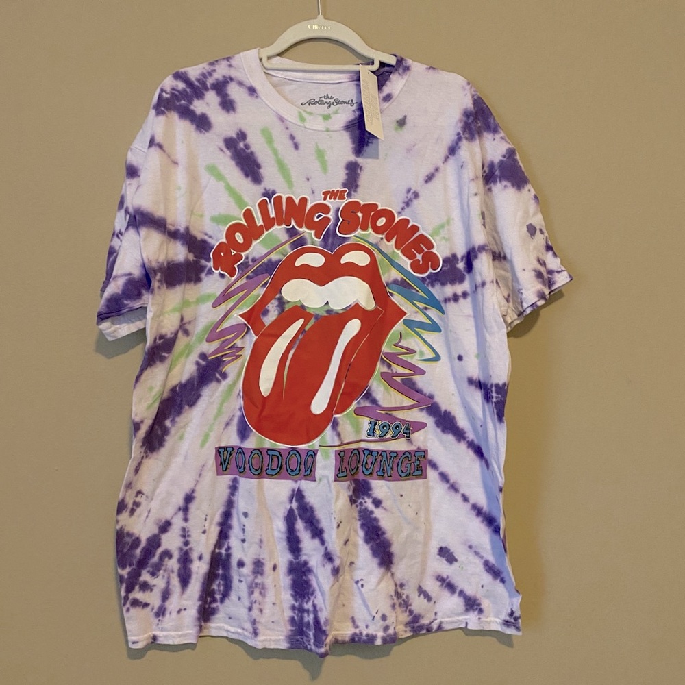NEW Urban Outfitters Rolling Stones Tie Dye Tee